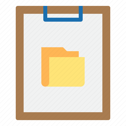 Business, clipboard, document, paper, folder icon - Download on Iconfinder