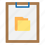 business, clipboard, document, paper, folder 