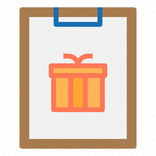Box, business, clipboard, gift, paper icon - Download on Iconfinder