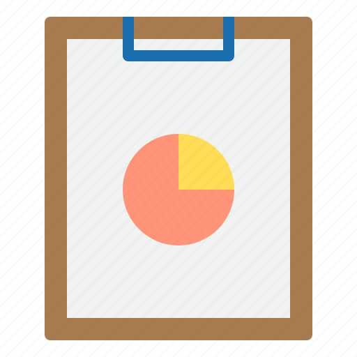 Business, clipboard, graph, paper, report icon - Download on Iconfinder