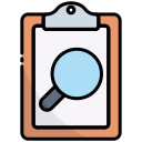 clipboard, notes, search, find, seo, zoom
