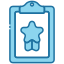 clipboard, notes, badge, prize, achievement, award, reward 