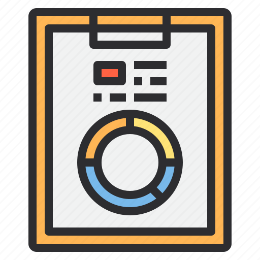Business, chart, clipboard, paper, report icon - Download on Iconfinder