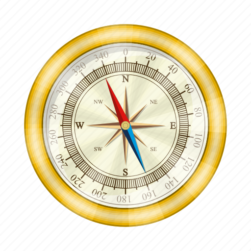Clock, compass, device, dial, mechanism, time icon - Download on Iconfinder