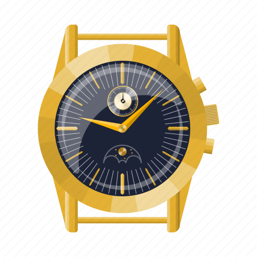 Clock, device, dial, mechanism, time, wrist watch icon - Download on Iconfinder