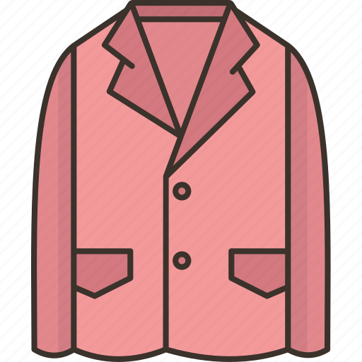 Blazer, suit, jacket, casual, garment icon - Download on Iconfinder
