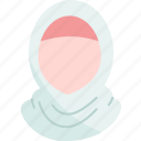 hijab, muslim, woman, headwear, fabric