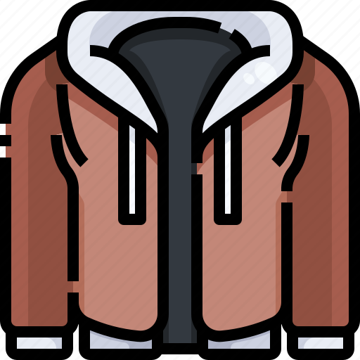 Clothes, clothing, fashion, hood, hoodie, jacket, winter icon - Download on Iconfinder