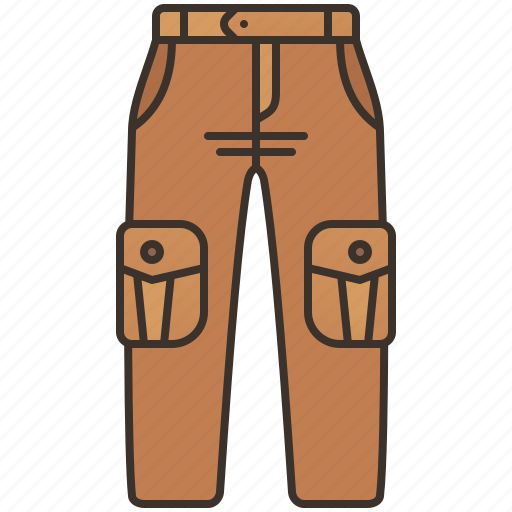 Cargo, combat, pants, pocket, trousers icon - Download on Iconfinder