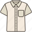 cloth, cotton, shirt, short, sleeve 