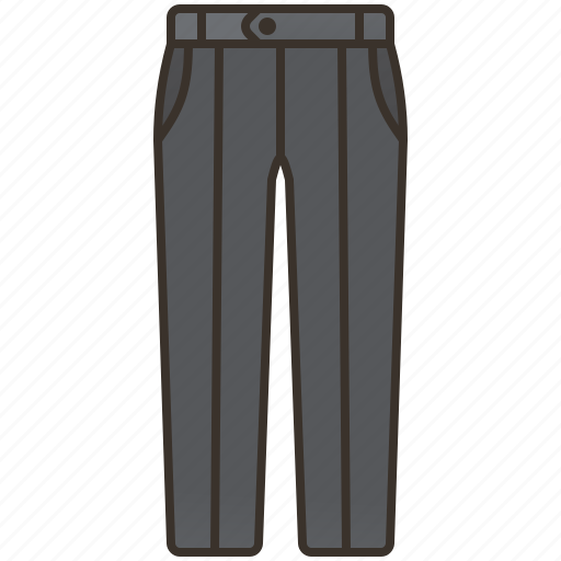 Formal, pants, slacks, striped, trousers icon - Download on Iconfinder