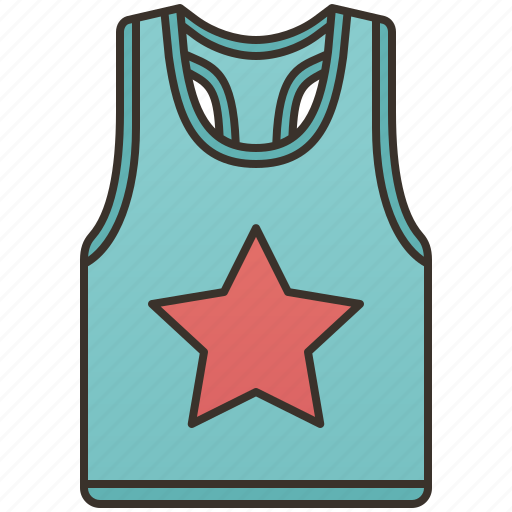 Casual, cloth, sleeveless, tank, tops icon - Download on Iconfinder