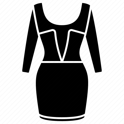 Bodycon, dress, fashion, fitted, women icon - Download on Iconfinder
