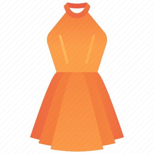 Dress, elegance, fashion, halter, women icon - Download on Iconfinder