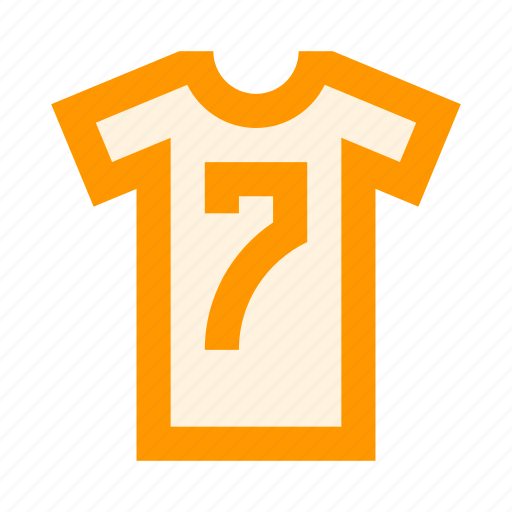 Apparel, clothes, clothing, number, shirt, t-shirt, wear icon - Download on Iconfinder