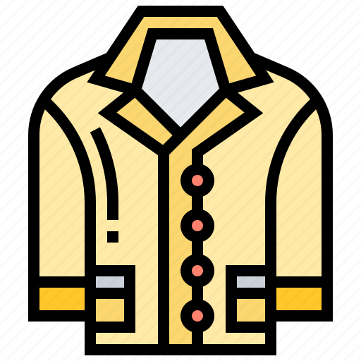 Blazer, coat, fashion, garment, jacket icon - Download on Iconfinder