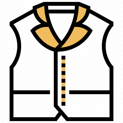 Formal, jacket, sleeveless, vest, waistcoat icon - Download on Iconfinder