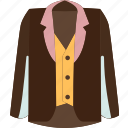 suit, vest, formal, jacket, garment