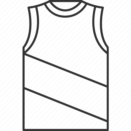 Sleeveless, shirt, sportwear, athlete, jersey icon - Download on Iconfinder