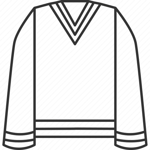 Sweater, knitted, jumper, jersey, clothes icon - Download on Iconfinder