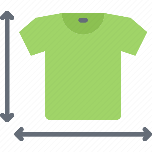 T, shirt, size, arrow, clothes, fashion, shop icon - Download on Iconfinder