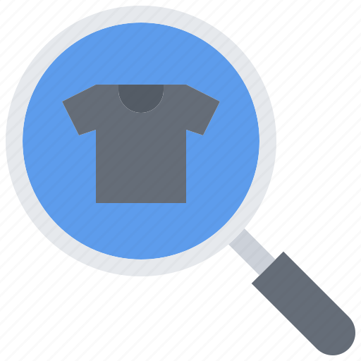 Search, magnifier, clothes, fashion, shop icon - Download on Iconfinder