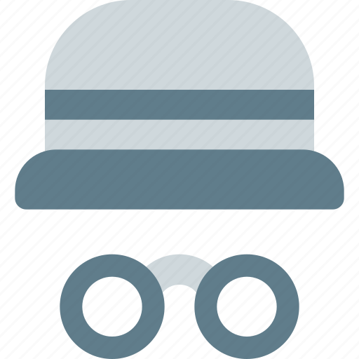 Hat, glasses, specs, style icon - Download on Iconfinder