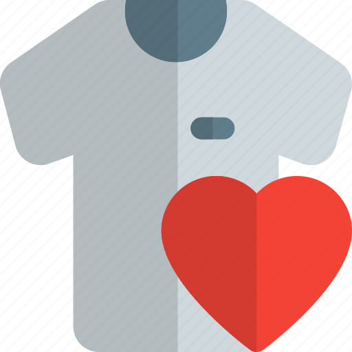 Tshirt, heart, favorite icon - Download on Iconfinder