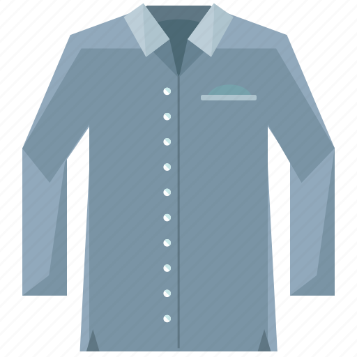 Long, shirt, sleeved, clothes, clothing, fasion icon - Download on Iconfinder