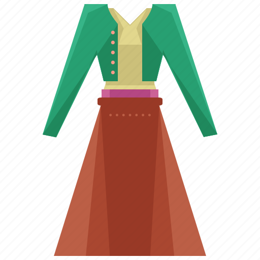 Uniform, clothes, clothing, skirt, sweater icon - Download on Iconfinder