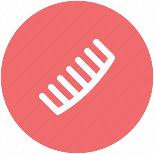 Comb, hair comb, hair styling, hairdressing, tail comb, wide tooth comb icon - Download on Iconfinder