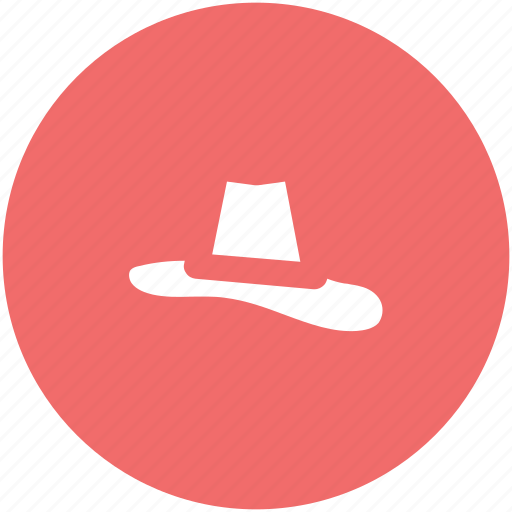 Cowboy hat, fedora hat, floppy hat, hat, headwear, straw hat, summer hat icon - Download on Iconfinder