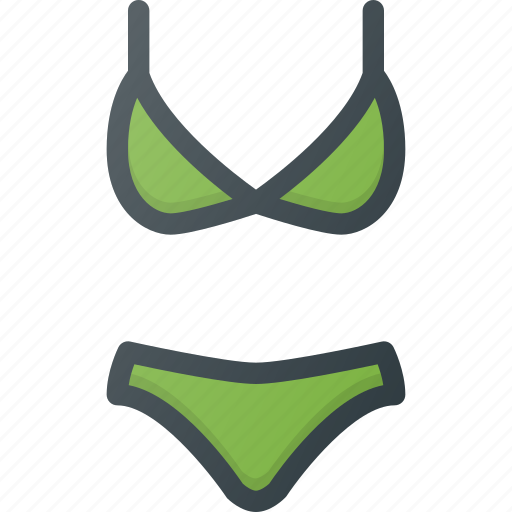 Beach, bikini, siute, summer, swimming icon - Download on Iconfinder