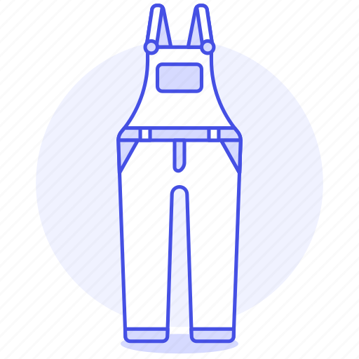 Accessory, bib, clothes, garment, jean, overall icon - Download on Iconfinder