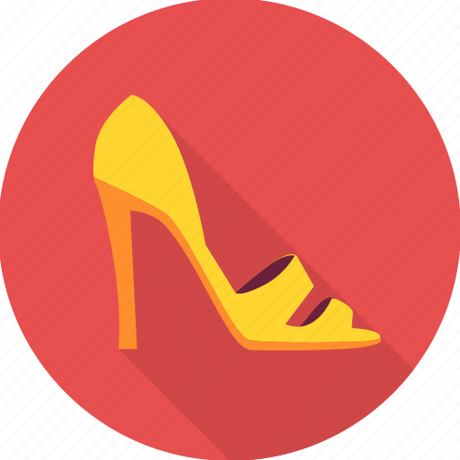 Fashion, footwear, heel, heels, sandal, slipper, lady heels icon - Download on Iconfinder