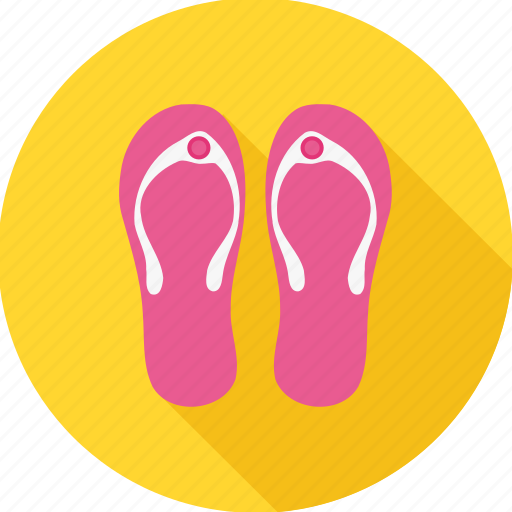Beach, footwear, routine slipper, sandals, slipper, summer, holiday icon - Download on Iconfinder