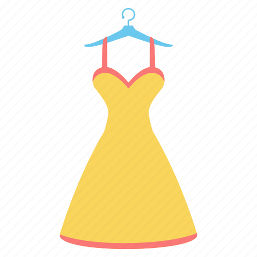 Dress, ladies, nightgown, nightwear, partywear icon - Download on Iconfinder