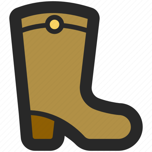 Clothes, cowboy, high boots, shopping icon - Download on Iconfinder