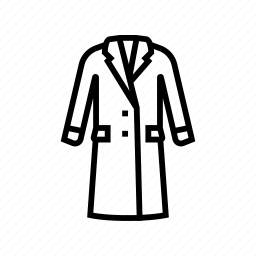 Coat, female, garment, clothes, wearing, accessories, suit icon - Download on Iconfinder