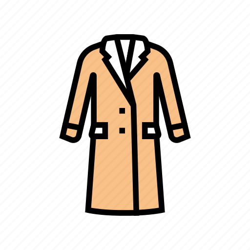Coat, female, garment, clothes, wearing, accessories icon - Download on Iconfinder