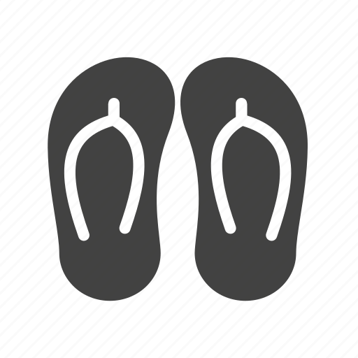 Beach shoes, casual wear, foot wear, sandals, slippers icon - Download on Iconfinder