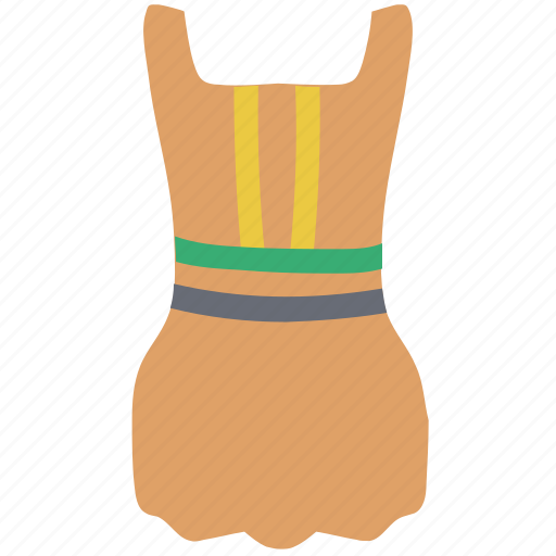 Clothes, clothing, dropped waist, pinafore, women icon - Download on Iconfinder