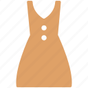 button front, casual, dress, full skirt dress, summer dress