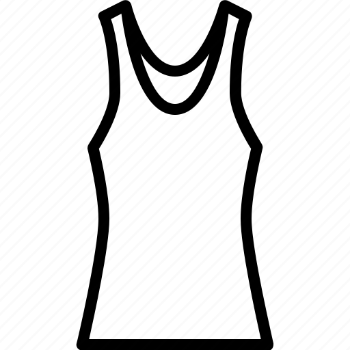 Clothes, fashion, outfits, vest, woman, t-shirt icon - Download on Iconfinder