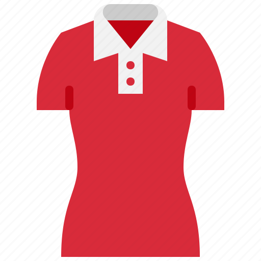Clothes, fashion, outfits, shirt, polo, woman icon - Download on Iconfinder