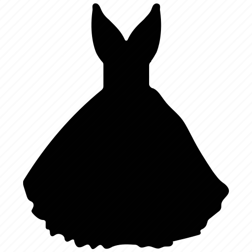 Ball gown, dress, garment, party wear, princess dress, women icon - Download on Iconfinder