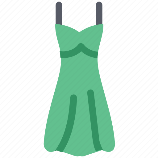Baby doll, cocktail, dress, halter, ladies, sexy icon - Download on Iconfinder
