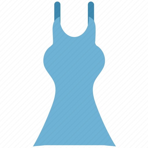 Baby doll, clothing, cocktail, halter, ladies, sexy, spaghetti strap dress icon - Download on Iconfinder