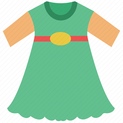 Baby dress, clothing, kids, kids clothes, kids garment, smock icon - Download on Iconfinder