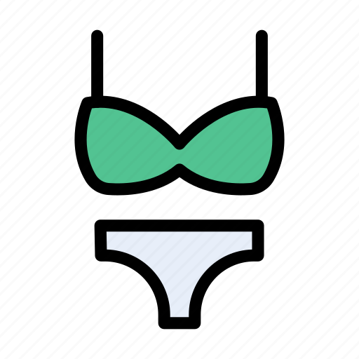 Bikini, bra, garments, lingerie, underwear icon - Download on Iconfinder